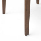 Set da pranzo mid-century moderno in noce e marrone scuro, 6 posti