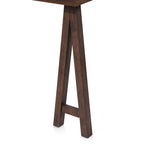 Set da pranzo mid-century moderno in noce e marrone scuro, 6 posti