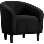 Avorio / Bouclé / Poltrona a botte monoposto