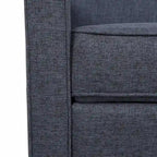 Divanetto Reclinabile 2 Posti con Meccanismo Push-Back Dark Espresso – Opzioni Tessuto e Similpelle