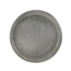 Tavolino Iron a clessidra – Argento antico spazzolato / Bronzo / Oro