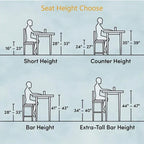 Sgabello da bar in velluto nero con gambe dorate, imbottito, set da 2 / set da 4