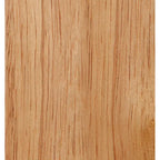 Sgabello da bancone girevole bianco sporco/naturale, set da 2
