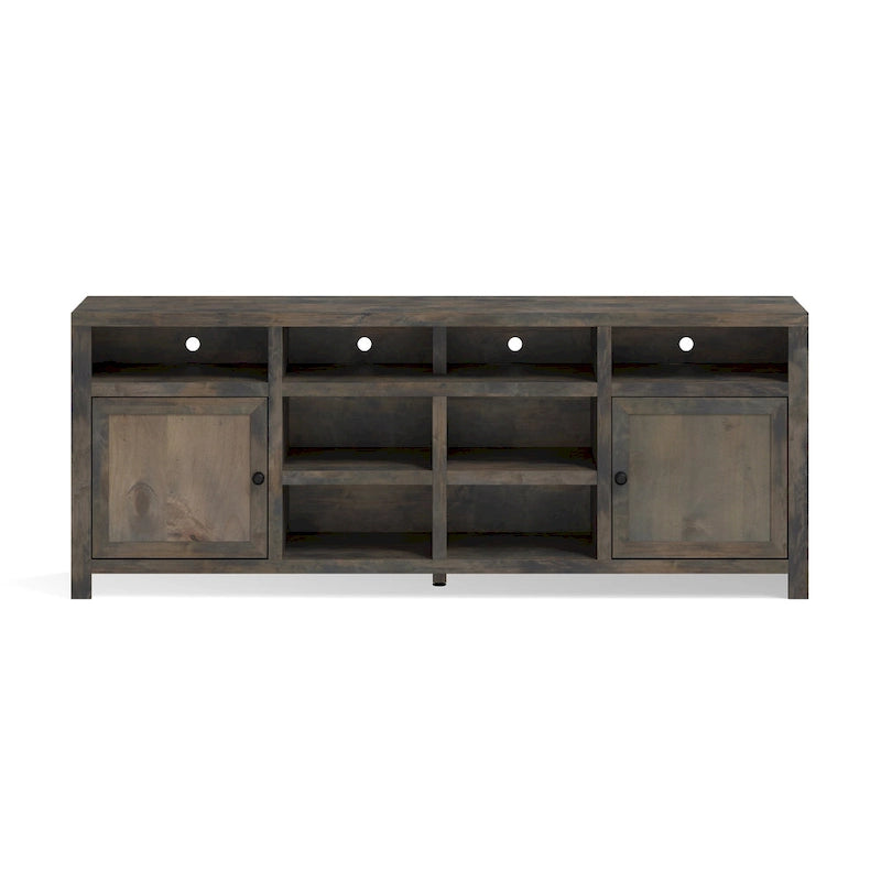 Mobile TV Consolle in stile rustico Barnwood, adatto per TV fino a 95"