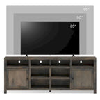 Mobile TV Consolle in stile rustico Barnwood, adatto per TV fino a 95"