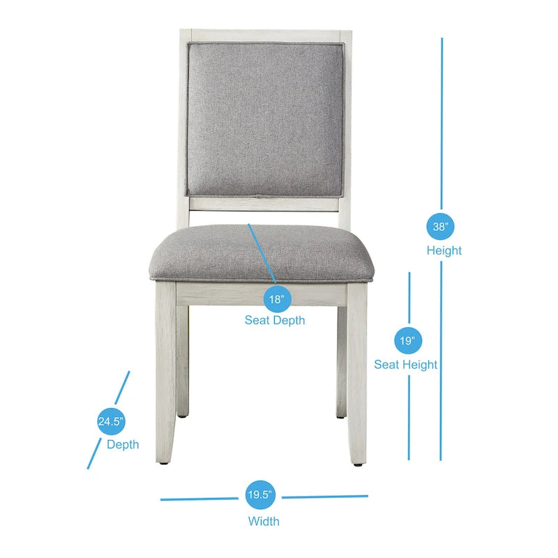 Set da pranzo 7 posti in marmo grigio e bianco anticato