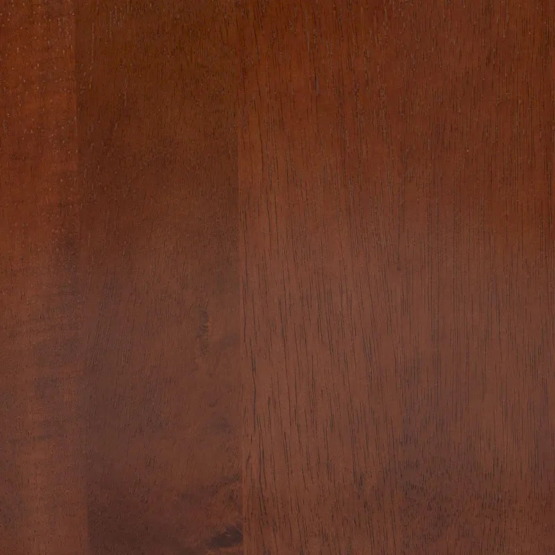 Sedia da pranzo di metà secolo in noce scuro, legno massello, set da 2