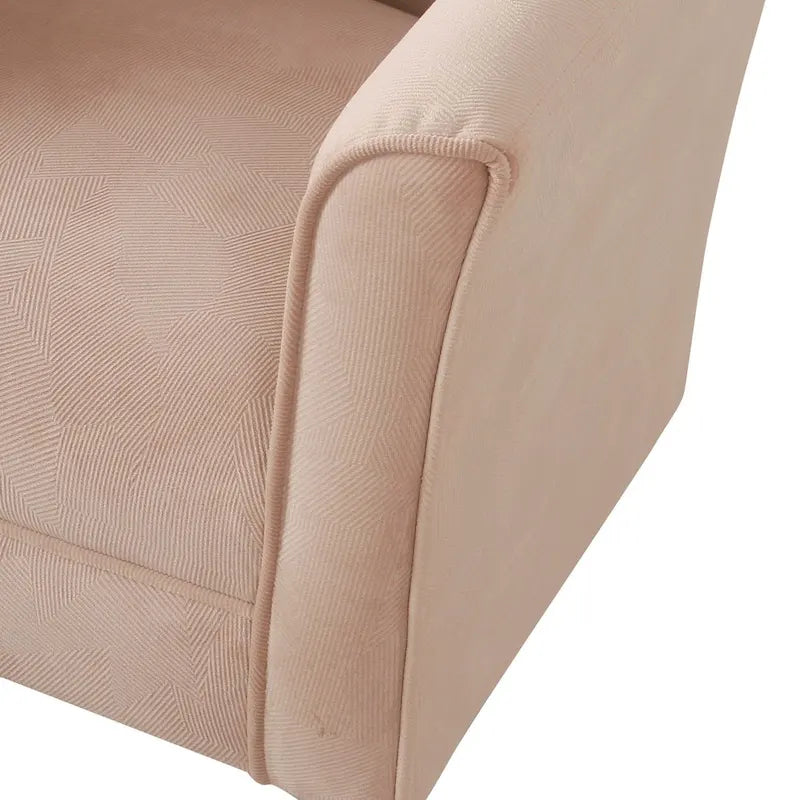 Poltrona a botte rivestita, multicolore, seduta singola
