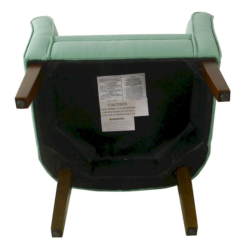 Poltrona a botte rivestita, multicolore, seduta singola