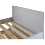 Letto singolo multicolore con rotelle e 3 cassetti, per 2 persone