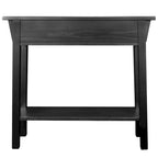 Tavolino console Slate/Russet Mission – Legno massiccio, montaggio in 1 persona