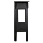 Tavolino console Slate/Russet Mission – Legno massiccio, montaggio in 1 persona