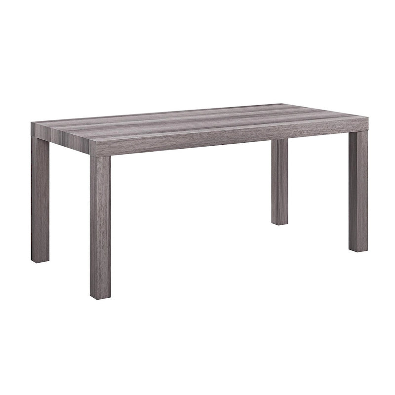 Tavolino rettangolare – Rovere naturale / Espresso / Rovere nero / Rovere rustico / Bianco, Posti a sedere 1-2