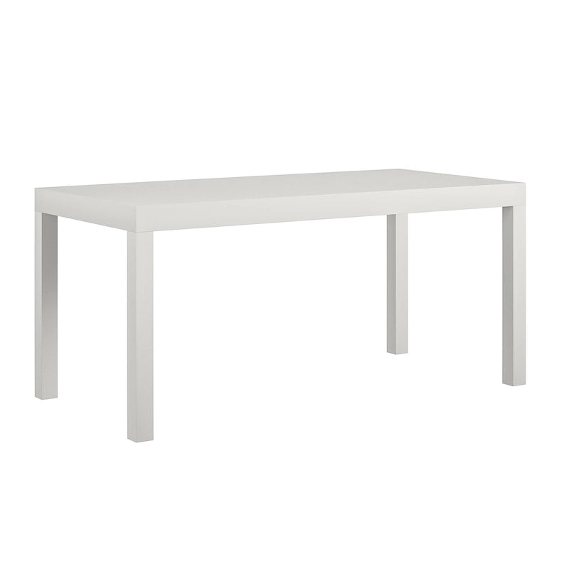 Tavolino rettangolare – Rovere naturale / Espresso / Rovere nero / Rovere rustico / Bianco, Posti a sedere 1-2
