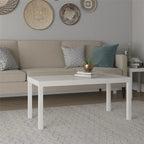 Tavolino rettangolare – Rovere naturale / Espresso / Rovere nero / Rovere rustico / Bianco, Posti a sedere 1-2