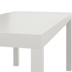 Tavolino rettangolare – Rovere naturale / Espresso / Rovere nero / Rovere rustico / Bianco, Posti a sedere 1-2