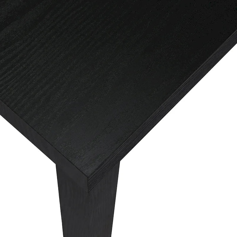 Tavolino rettangolare – Rovere naturale / Espresso / Rovere nero / Rovere rustico / Bianco, Posti a sedere 1-2