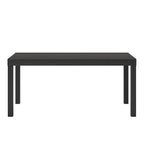 Tavolino rettangolare – Rovere naturale / Espresso / Rovere nero / Rovere rustico / Bianco, Posti a sedere 1-2