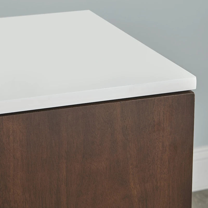 Madia Buffet Mid-Century Noce e Nera