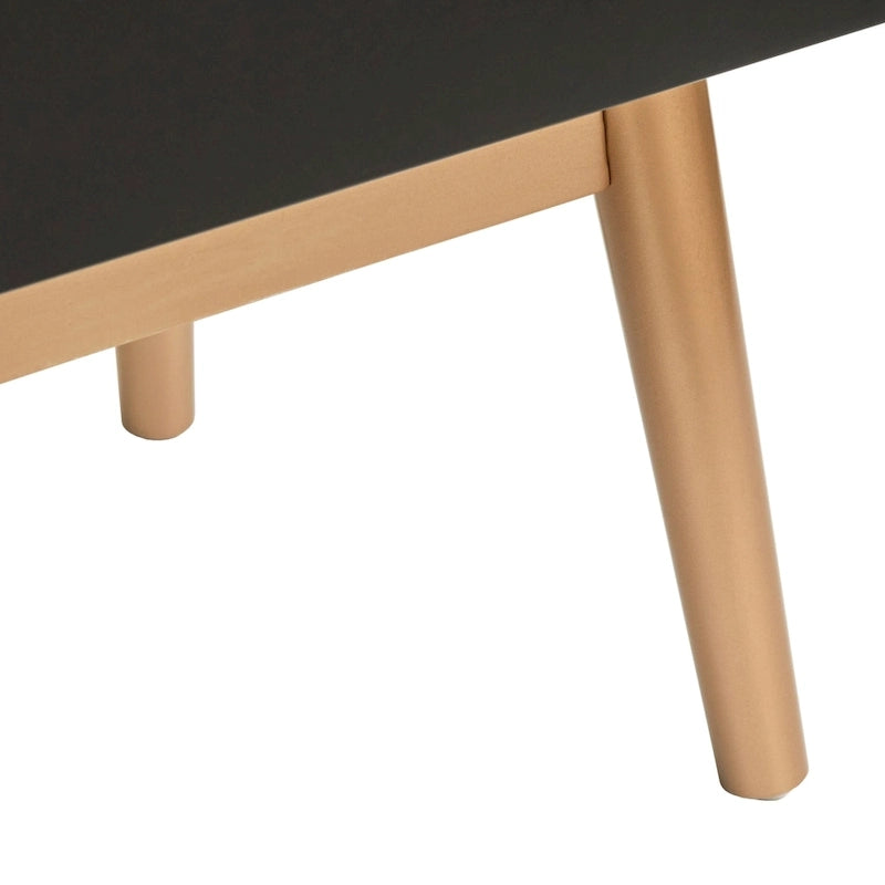 Madia Buffet Mid-Century Noce e Nera