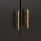 Madia Buffet Mid-Century Noce e Nera