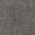 Pouf Ottomano Rotondo Poggiapiedi – Tessuto Lino, Gambe in Legno Massello, Vari Colori, 1 Persona
