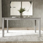 Tavolo da pranzo rettangolare a 6 posti – Piano in impiallacciatura di legno, nero / marrone / grigio / bianco / rovere naturale