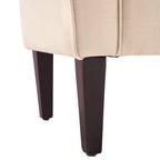 Panca contenitore in tessuto blu scuro/grigio/beige/marrone/beige-rosato, 2-3 posti a sedere