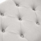 Panca contenitore in tessuto blu scuro/grigio/beige/marrone/beige-rosato, 2-3 posti a sedere