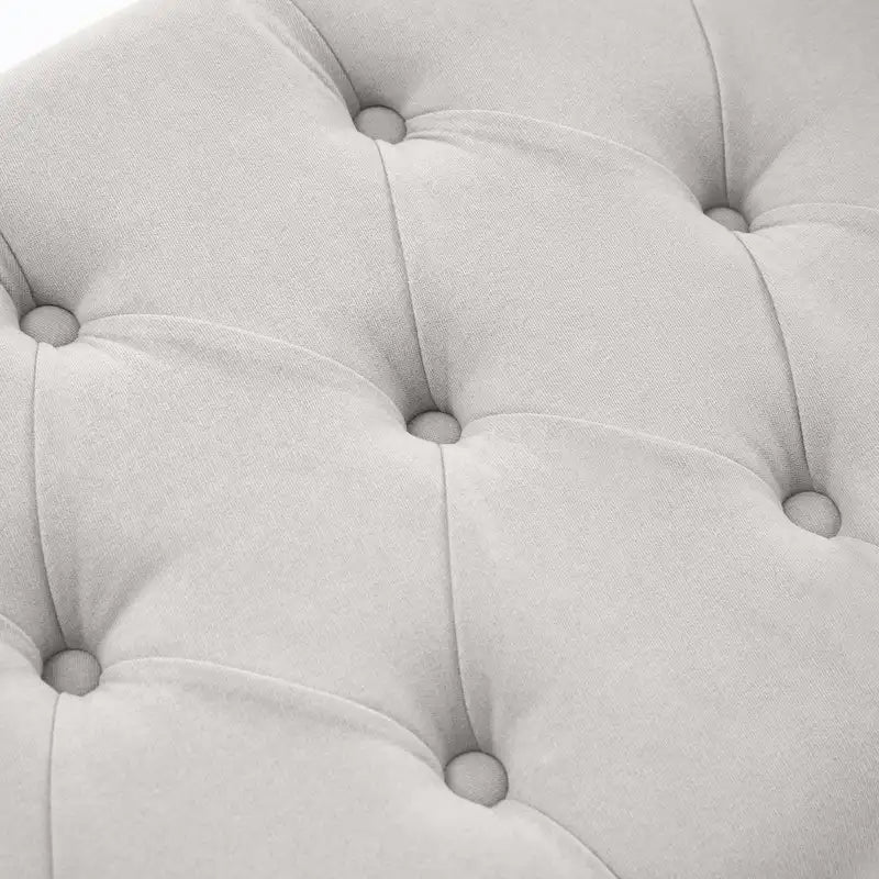 Panca contenitore in tessuto blu scuro/grigio/beige/marrone/beige-rosato, 2-3 posti a sedere