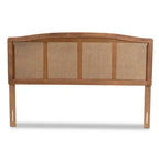 Testiera in rattan Ash Walnut - Completa/Queen/King