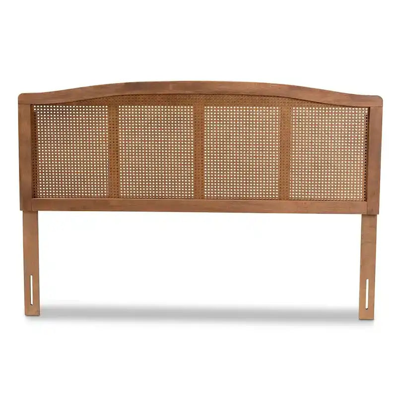 Testiera in rattan Ash Walnut - Completa/Queen/King