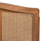 Testiera in rattan Ash Walnut - Completa/Queen/King