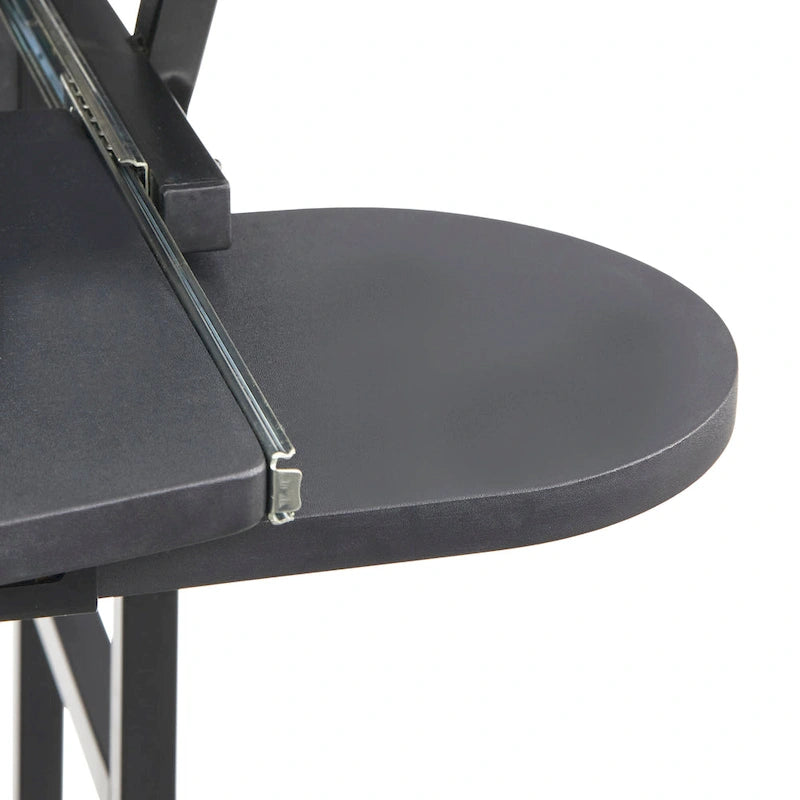 Carrello Scrivania Portacomputer con Ruote, 1 Persona, Varie Opzioni di Colore