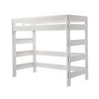 Letto a soppalco alto singolo – Driftwood / Barnwood Brown, Legno, 1 persona