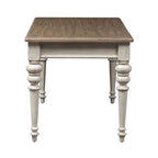 Scrivania in legno bianco antico, 1 posto