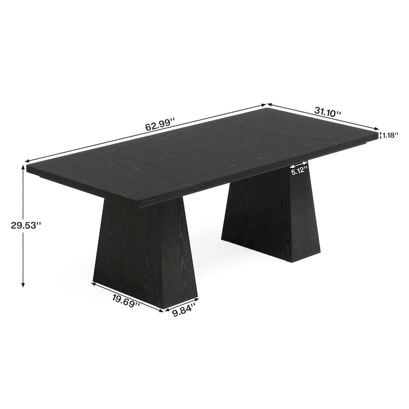 Scrivania da ufficio 160 cm, per una persona, in vari colori e stili