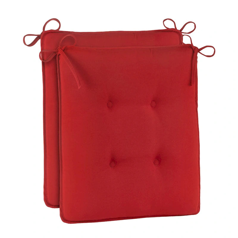 Set di cuscini multicolore per sedia a dondolo da interno/esterno (seduta + schienale), montaggio per 1 persona