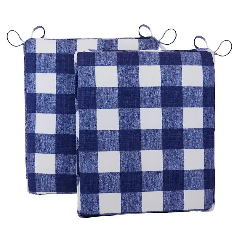 Set di cuscini multicolore per sedia a dondolo da interno/esterno (seduta + schienale), montaggio per 1 persona