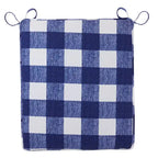 Set di cuscini multicolore per sedia a dondolo da interno/esterno (seduta + schienale), montaggio per 1 persona