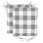 Set di cuscini multicolore per sedia a dondolo da interno/esterno (seduta + schienale), montaggio per 1 persona